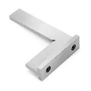 ENJOYWOOD 100x70mm 90 Degree Angle Corner Square Ruler Wide Base Gauge Woodworking Tool