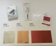 NEW Cricut Lot FOIL TRANSFER KIT, Tools + 60 Transfer Sheets -67 PIECES TOTAL!