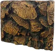 3D Reptile Aquarium Background Decoration Wall Decor 60 X 45 X 6.5 Cm for Bearded Dragon Turtle Versatile Accessory, Style B