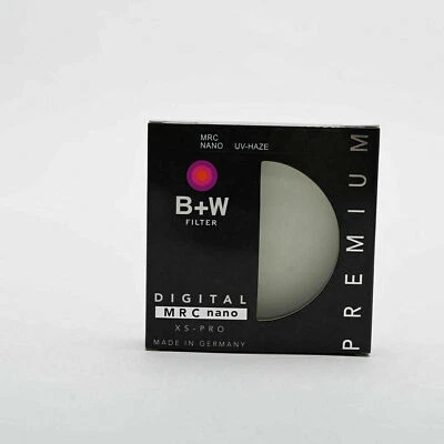B+W 72mm XS-PRO MRC NANO UV Lead Ring Haze Filter For Pentax Canon