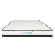 Dreamz Bedding Mattress Spring Single Size Premium Bed Top Foam Medium Soft 21CM