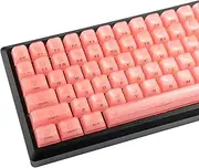 YMDK Jellyfish Keycaps 119 Keys Side Print Five Sides Shine Through MDA Profile PC Material Custom Keycap for 61/68/84/87/98/104/108 MX Mechanical Keyboard