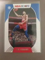 2020-21 Panini NBA Hoops Purple Ben Simmons #49