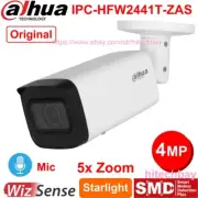 Dahua IPC-HFW2441T-ZAS 4MP 5xZoom Starlight WizSense IP Bullet Camera IR60m SMD+