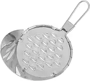CONGARTENO 2pcs Stainless Steel Jelly Scraping Tools Versatile Cold Noodle Scraper Kitchen Grater for Cheese and Vegetables Compact Easy to Clean Essential Food Making Tool