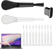 Phone Charger Port Cleaner Kit, Anti-Slip Charging Brush, Soft Bristle Brush for Dust Removal, Dirt, and Debris, Mobile Phone Charging Port Cleaning Kit Computer Keyboard Cleaning Tool(Type-C)
