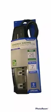 CyberPower P705G 7-Outlet Essential Surge Protector, 2100 Joules NEW!