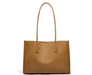085 Soft Leather Tote Bag Versatile Large Capacity Shoulder Bag Large Bag