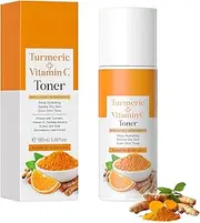 Turmeric Vitamin C Toner, Turmeric Hydrating Toner for Face, Pores Minimizer Deep Hydration & Plumps Skin, Oil Control & Enhancing Skin Radiance, Facial Toner for all Skin Types, 100ml (1pcs)