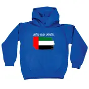 United Arab Emirates Country Flag Nationality - Kids Children Hoodie