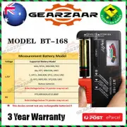 Button Cell Battery Power Volt Tester Checker Universal For AA/AAA/C/D/9V AU