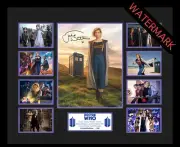JODIE WHITTAKER 13TH DOCTOR WHO LIMITED EDT 100 ONLY SIGNED FRAMED MEMORABILIA