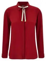[Max Mara] Max Mara-Apollo Camicie Rosso-Donna 40IT