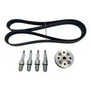 WMW 16% Supercharger Reduction Pulley and Belt for R53 2002-06 MINI Cooper S R52 (for: Mini)