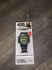 Star Wars the Mandalorian The Child Flashing LCD watch