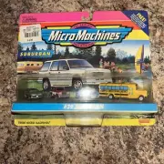 Rare Vintage 75030 Micro Machines #39 Suburban Galoob 1994 ~New Sealed On Card