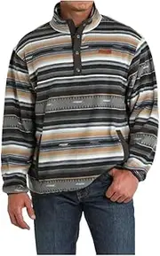 Cinch Men's Polar Fleece Pullover Black