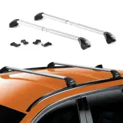 Roof Rack Cross Bars Luggage Carrier for Buick Encore 2013-2021 Alu Grey