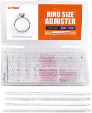 Ajustador De Tamaño De Anillo 12 Piezas Para Anillos Flojos Silicona Invisible