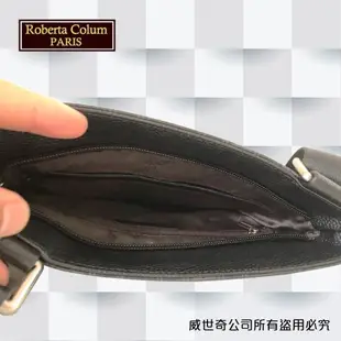 (Roberta Colum)諾貝達百貨專櫃側背包 休閒包 商務包(8913黑色)