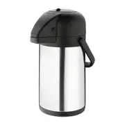 Olympia Pump Action Airpot St/St Double Wall - 1.9Ltr