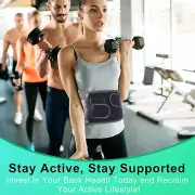 Back Brace for Lower Back Pain Relief with 7 Stays, Lumbar Support Belt with ...