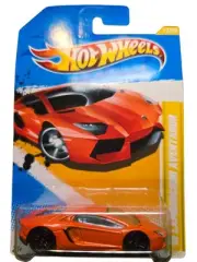 Hot Wheels 2012 New Models Lamborghini Aventador 12/247 Orange
