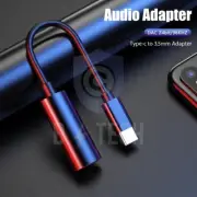 USB C To AUX 3.5mm Audio Headphone Jack Adapter AUX Cable For iPhone 15 Samsung