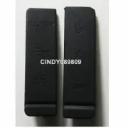 Canon 5DII A/V OUT HDMI MIC REMOTE interface rubber cap cover right & left 5D II
