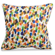 Bondi Rainbow Radiance - 45 x 45 cm Piped Outdoor Cushion