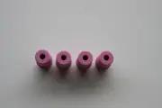 4 Piece 6MM Sandblaster Sandblasting Gun Ceramic Nozzles For 90 & 220 Litre Cabi