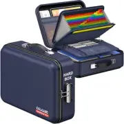 Fireproof File Box, Hard Case Fireproof Box with Lock Hard-Shell Design