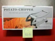 BRAND NEW KITCHEN APPLIANCE POTATO CHIPPER CUTS INTO 2 DIFFERENT SIZE FRIES NIB