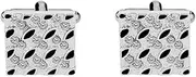 [JYHLSHBA] Cufflinks For Men 1 Pair Of Square Diamond-Encrusted Dripping Cufflinks Men'S French Shirt Suit Cufflinks Armpins
