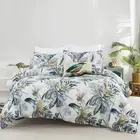 Banana Tree Quilt Duvet Doona Cover Set Double Queen King Size Bed Pillow Cases
