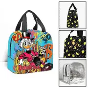 c754 Funny Donald Duck Children Lunch Bags Kids School Insulated Lunch Bag Portable Cooler Tote Food tbd754