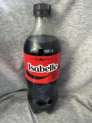 Share a Coke with Isabelle 2025 Personalized Gift Coca~Cola Bottle 20oz Zero