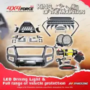 Armor Bullbar Loop Lights Winch Side Step for Nissan Navara NP300 D23 15-20