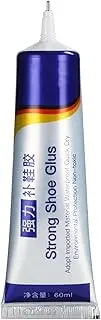 [Generic] Shoe Repair Glue - Clear Sole Repair Waterproof Spreader Glue | Precision Tip Shoe Sealant, 60ml for Leather Shoes, High Heels, Boots
