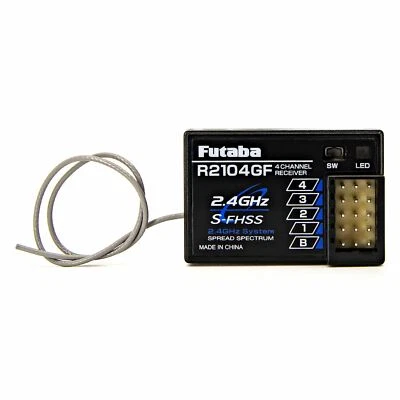 Futaba - R2104GF S-FHSS 2.4GHz 4-Channel High Voltage Receiver