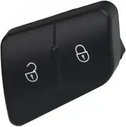 Car Drivers Side Central Door Lock Unlock Switch Controlling Button, for VW, for Passat, B6 3C 3C0 962 125 B 3C0962125B Car Door Unlock Switch