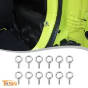 Screw Quick Removal Fastener Thumb Screw Ring Tool For Suzuki Jimny 2019+ Silver