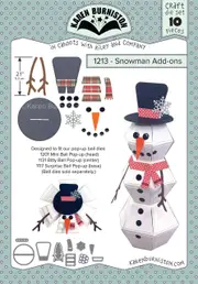 Karen Burniston Snowman Add-Ons Die
