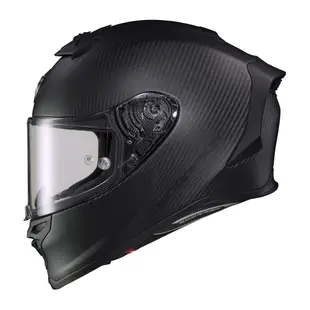 安信 | Scorpion 安全帽 EXO-R1 Carbon Air 素色 消光黑 全罩 碳纖維 頂級 蠍子