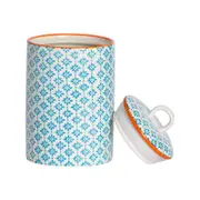 Nicola Spring Patterned Porcelain Kitchen Utensil Holder Pot - Print Design