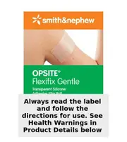 Smith & Nephew Opsite Flexifix Gentle Transparent Silicone Adhesive Film Roll 5cm x 1m