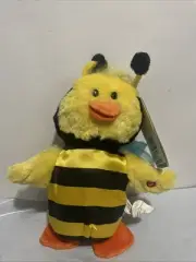 Gemmy Plush Animated Dancing Yellow Chick Bumblebee Easter NWOT
