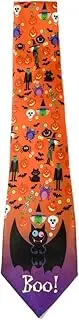 [Stonehouse Collection] Men's Halloween Tie - Funny Novelty Halloween Tie