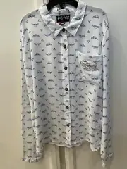 Cyrillus Paris Girls HARRY POTTER Button Up Shirt size 16 French style NWT NEW
