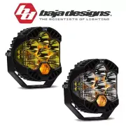 Baja Designs LP6 Pro 5000K LED Pod With Amber Daytime Running Light 8,600 Lumens